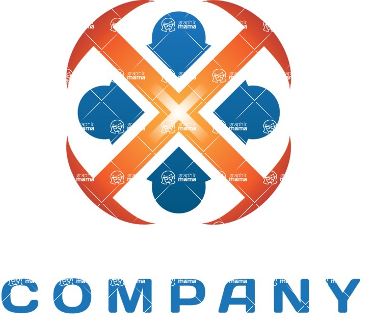 Business Logo Templates - vector graphics in a pack from GraphicMama - Vector Business Company Logo Design